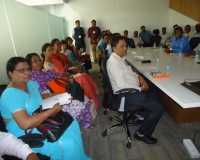 DDHS team watching NCI walkthrough