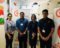 Dr. Pawan Argade & PR Team along with Indigo Customer Services Head