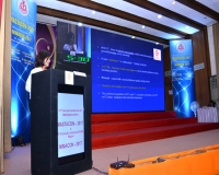 Dr Chaitali Bongulwar, MD., Consultant – Dept Nuclear Medicine -  NCI, Nagpur addressing Joint session of IMA and NCI, CME at Mastacon 2017. (Topic – “PET scan and functional imagimg to old cancer treatments”)